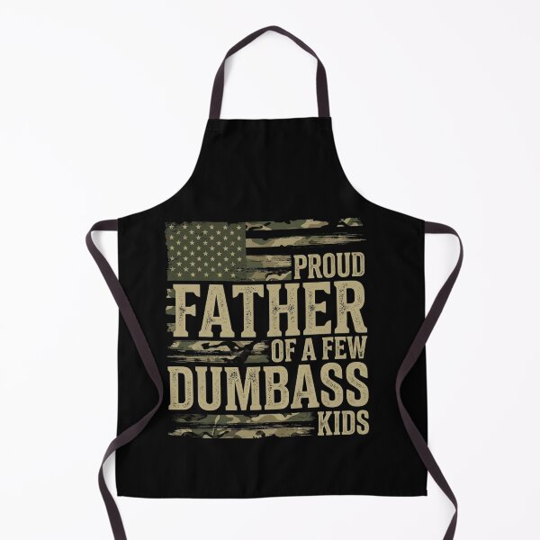 Item preview, Proud Father Of A Few Dumbass Kids Funny Dad Patriotic Humor designed and sold by SofenArt.