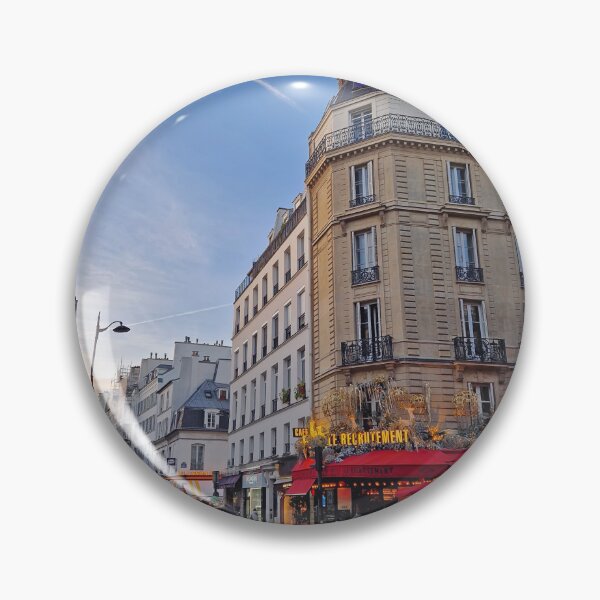 Item preview, Vibrant Parisian intersection designed and sold by psychoshadow.