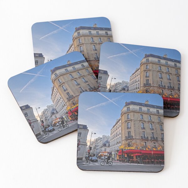 Item preview, Vibrant Parisian intersection designed and sold by psychoshadow.