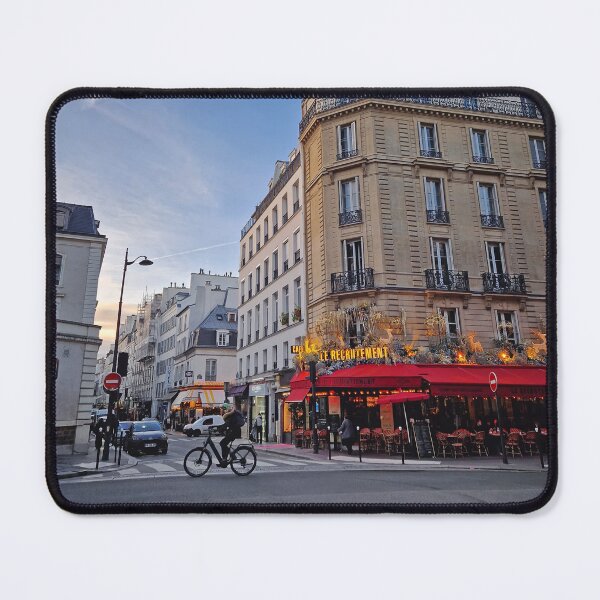 Item preview, Vibrant Parisian intersection designed and sold by psychoshadow.