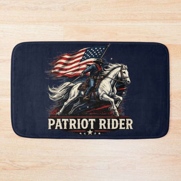 Item preview, Patriot Rider | American Flag Horse Rider Western Equestrian Gift designed and sold by astersgraphics.