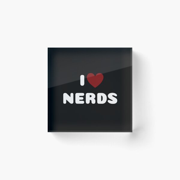 Item preview, I LOVE NERDS designed and sold by Ravokee.