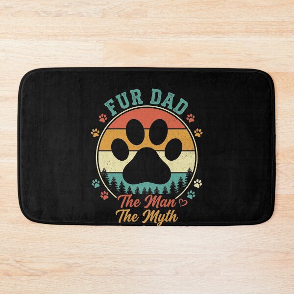 Item preview, Fur Dad The Man The Myth The Snack Dealer Dog Dad Pet Father designed and sold by SofenArt.