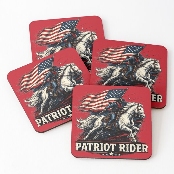 Item preview, Patriot Rider | American Flag Horse Rider Western Equestrian Gift designed and sold by astersgraphics.