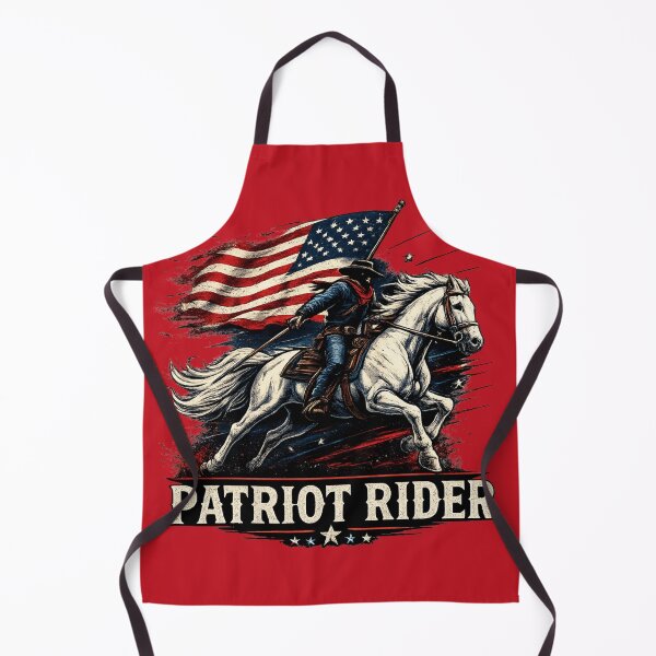 Item preview, Patriot Rider | American Flag Horse Rider Western Equestrian Gift designed and sold by astersgraphics.