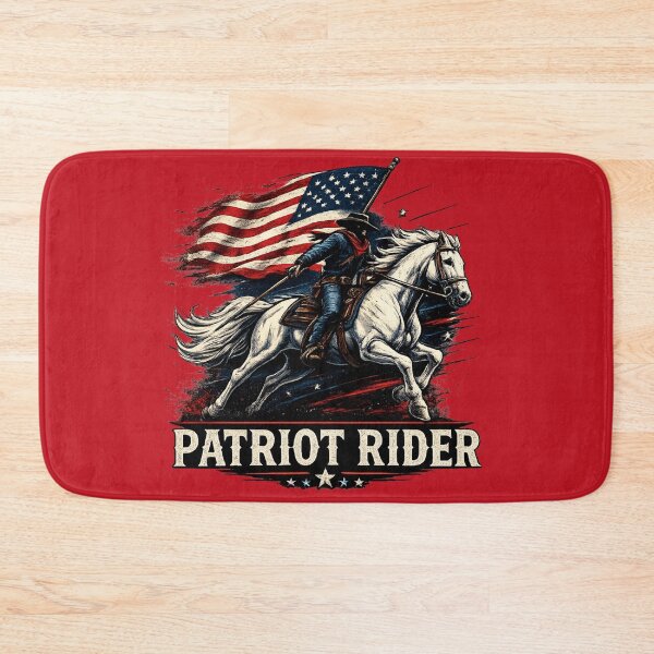 Item preview, Patriot Rider | American Flag Horse Rider Western Equestrian Gift designed and sold by astersgraphics.