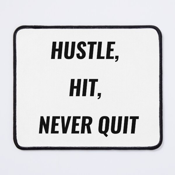 Item preview, Hustle Hit Never Quit T-Shirt – Baseball Quote | Uncle Jichuan designed and sold by Uncle-Jichuan.