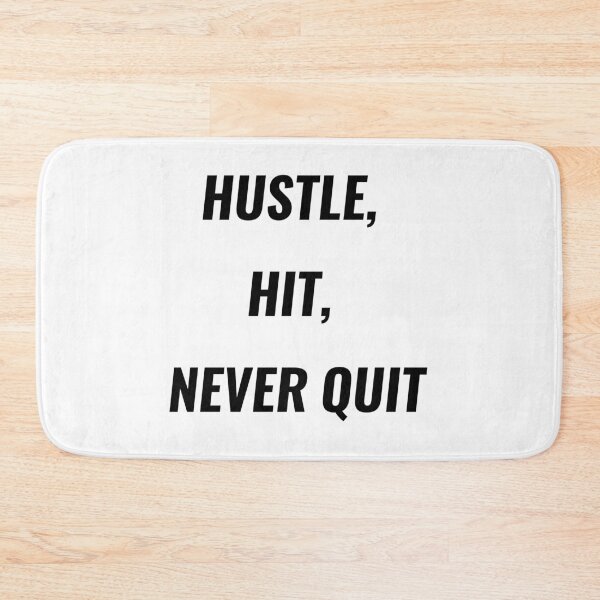 Item preview, Hustle Hit Never Quit T-Shirt – Baseball Quote | Uncle Jichuan designed and sold by Uncle-Jichuan.