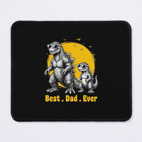Item preview, Best Dad Ever Godzilla Father Son Kaiju Monster designed and sold by SofenArt.