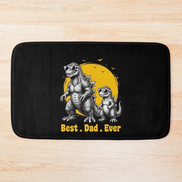 Item preview, Best Dad Ever Godzilla Father Son Kaiju Monster designed and sold by SofenArt.