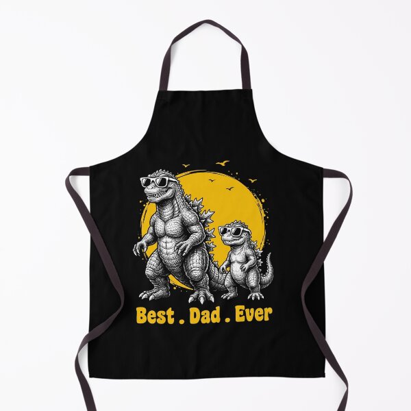 Item preview, Best Dad Ever Godzilla Father Son Kaiju Monster designed and sold by SofenArt.