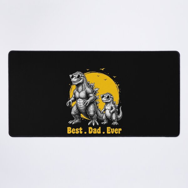 Item preview, Best Dad Ever Godzilla Father Son Kaiju Monster designed and sold by SofenArt.