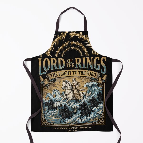Item preview, Lord of the Rings The Flight to the Ford Poster designed and sold by Senpaiwaves.