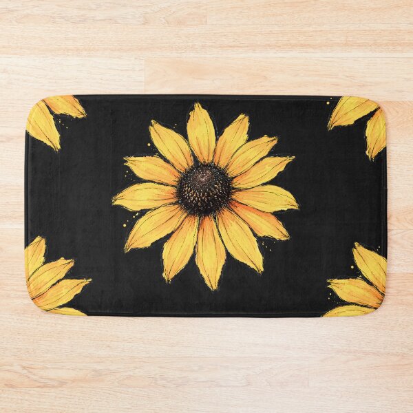Item preview, Yellow Black-Eyed Susan Sketch | Rustic Wildflower Botanical Art designed and sold by ColorSplash123.