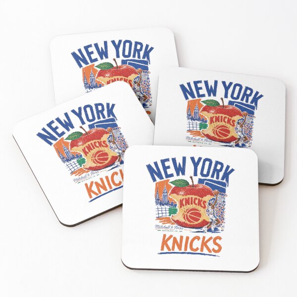 Item preview, New York Knicks Mitchell & Ness Cream Concrete Apple designed and sold by SweetCornrrFun.
