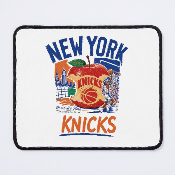Item preview, New York Knicks Mitchell & Ness Cream Concrete Apple designed and sold by SweetCornrrFun.