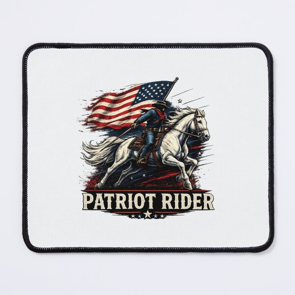 Item preview, Patriot Rider | American Flag Horse Rider Western Equestrian Gift designed and sold by astersgraphics.
