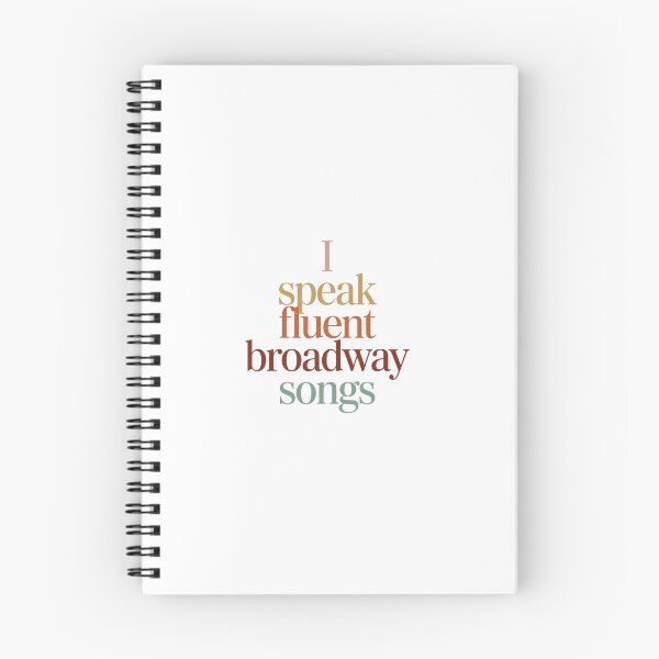 Item preview, I speak fluent Broadway songs designed and sold by popsessiveart.