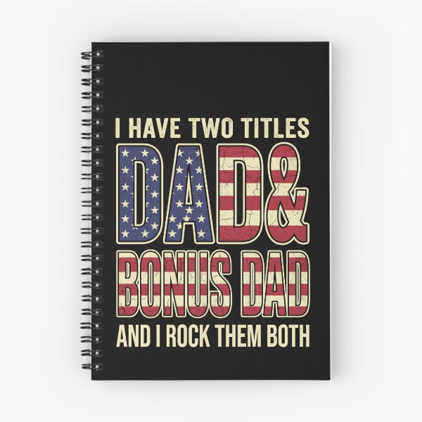 Item preview, I Have Two Titles Dad & Bonus Dad And I Rock Them Both Father Stepfather Gift designed and sold by SofenArt.