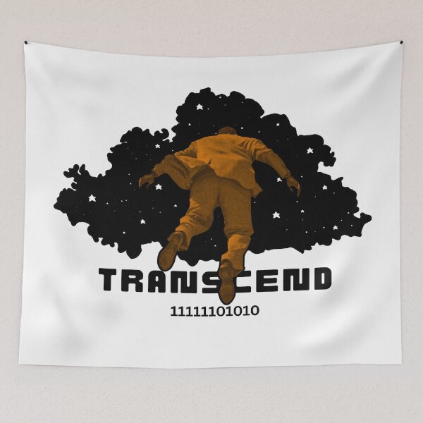 Item preview, Transcend Universe Floating Man Celestial Aesthetic designed and sold by JEVANStudio.