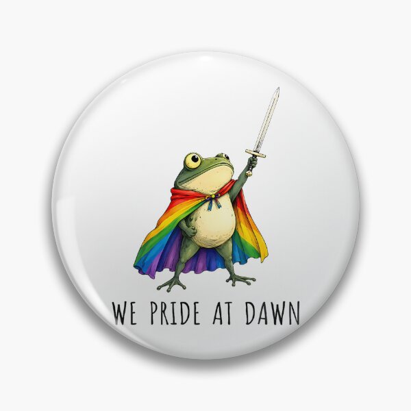 Item preview, We Pride At Dawn Funny Frog Lgbtq Support Pride Month Gifts designed and sold by Fereskabilon.