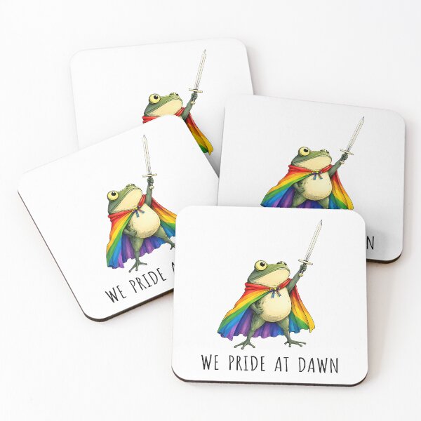 Item preview, We Pride At Dawn Funny Frog Lgbtq Support Pride Month Gifts designed and sold by Fereskabilon.