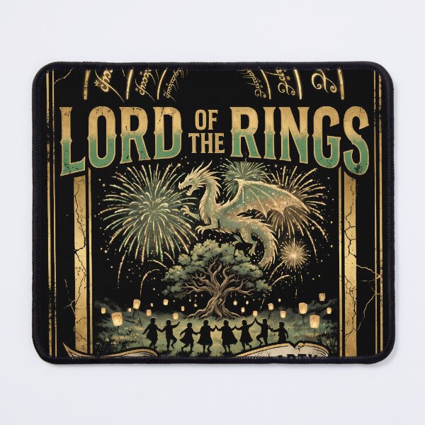 Item preview, Lord of the Rings A Long-Expected Party Poster designed and sold by Senpaiwaves.
