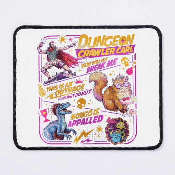 Item preview, Dungeon Crawler Carl This Is An OUTRAGE Princess Donut Mongo designed and sold by CrossKateOne.