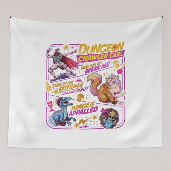 Item preview, Dungeon Crawler Carl This Is An OUTRAGE Princess Donut Mongo designed and sold by CrossKateOne.