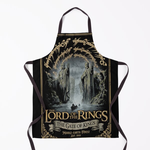 Item preview, Lord of the Rings The Gate of Kings Argonath Poster designed and sold by Senpaiwaves.