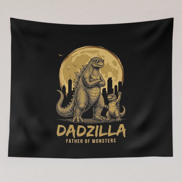 Item preview, Dadzilla Father Of Monsters Dad Parenting Fatherhood Gift designed and sold by SofenArt.