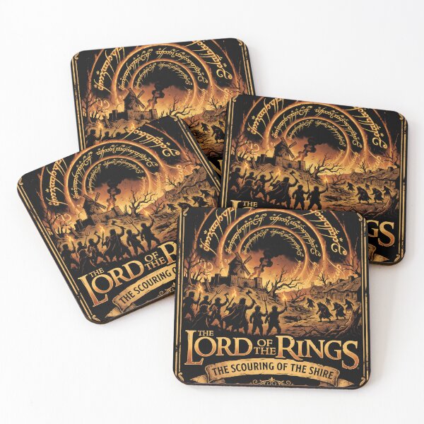 Item preview, Lord of the Rings The Scouring of the Shire Poster designed and sold by Senpaiwaves.