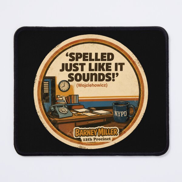 Item preview, Barney Miller – Spelled Just Like It Sounds - Wojo Special designed and sold by Zayn Studio.