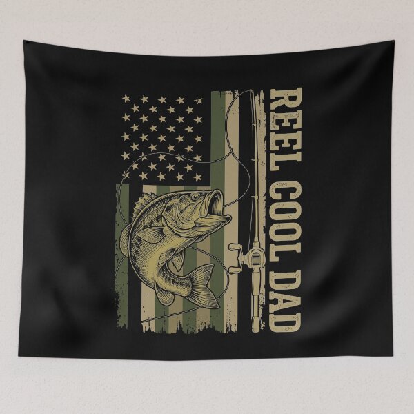 Item preview, Reel Cool Dad Fishing Patriot Angler Father designed and sold by SofenArt.