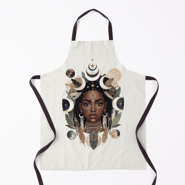 Item preview, Mystical Moon Goddess Gift For Her Spiritual Queen designed and sold by PixelQ.