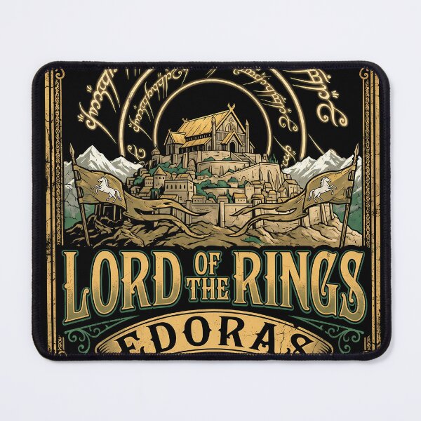 Item preview, Lord of the Rings Edoras Poster designed and sold by Senpaiwaves.