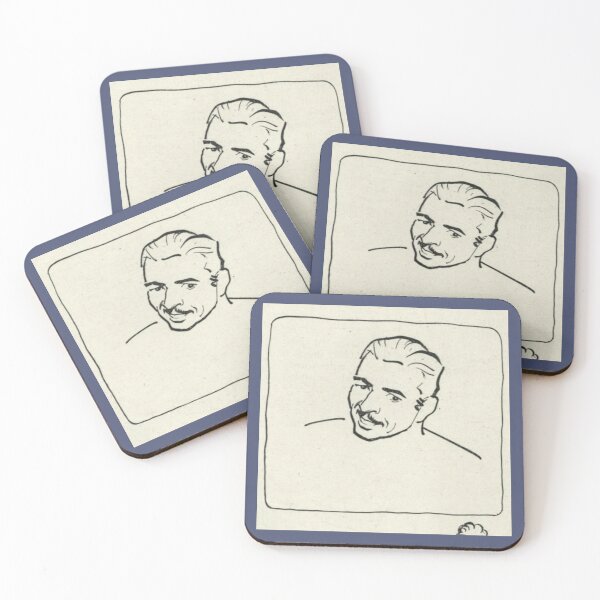 Item preview, Ronald Colman illustration designed and sold by millerserenade.