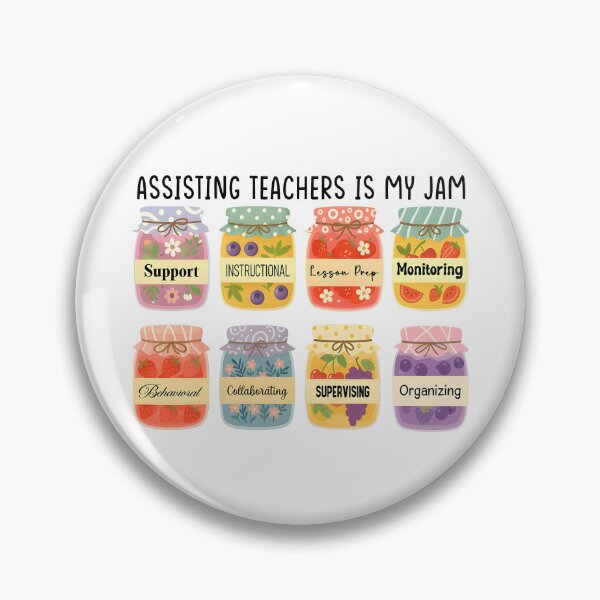 Item preview, Assisting Teachers Is My Jam designed and sold by John Q. Cardholder.