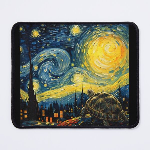 Item preview, Turtle Starry Night Van Gogh Art Lover Men Women designed and sold by Littermin.