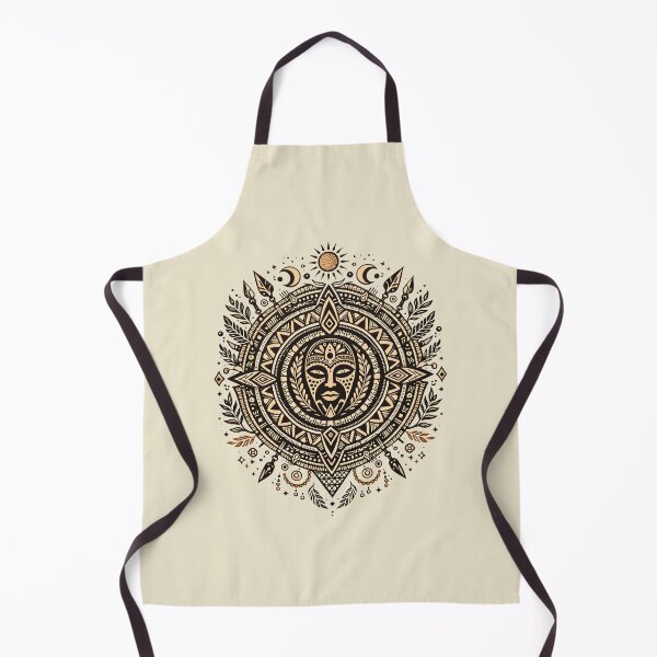 Item preview, Unique Tribal Mask Wall Art — Bohemian Mandala Birthday Present designed and sold by PixelQ.