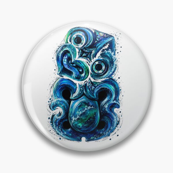 Item preview, Te Wairua o Tangaroa – Ocean Spirit Hei Tiki designed and sold by SkruffyInk.