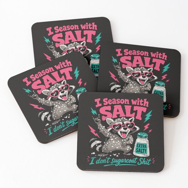 Item preview, Sassy Raccoon With A Salty Attitude designed and sold by AwesomeBeyondLimits.