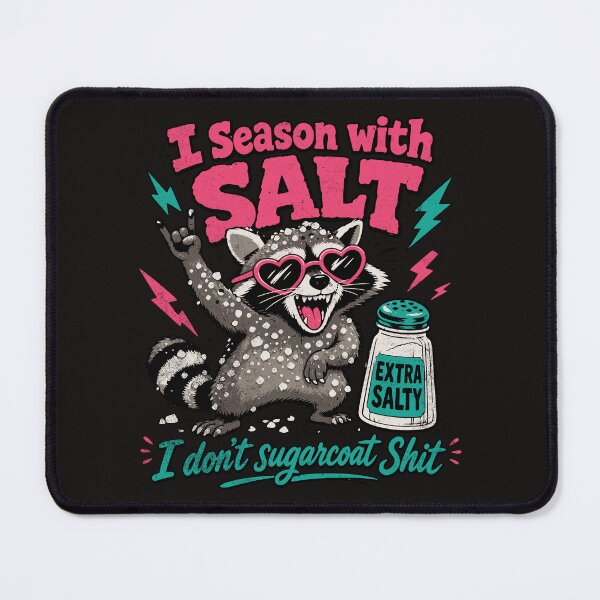 Item preview, Sassy Raccoon With A Salty Attitude designed and sold by AwesomeBeyondLimits.