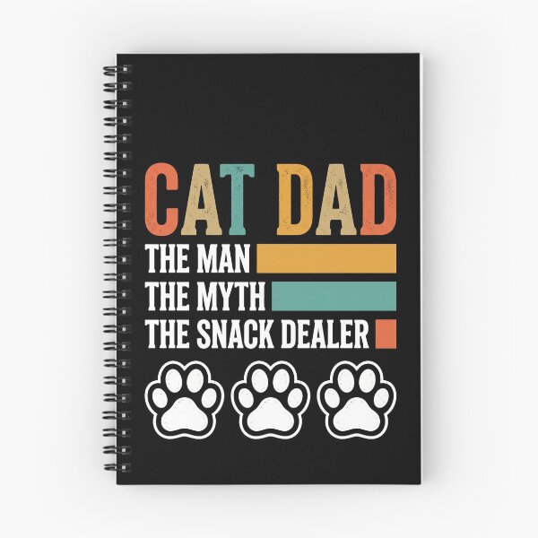 Item preview, Cat Dad The Man The Myth The Snack Dealer Feline Lover Pet Owner designed and sold by SofenArt.