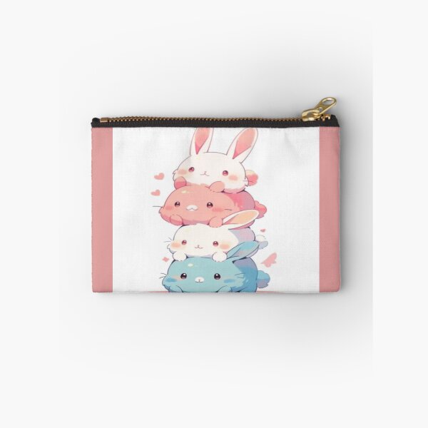Item preview, Cute Stacked Bunnies Chibi Artwork  designed and sold by NivyasArtistry.