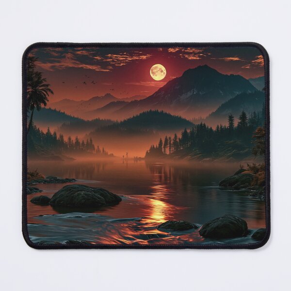 Item preview, Red Moon Waters designed and sold by DutteArt.