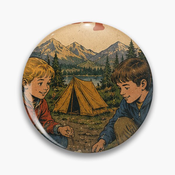 Item preview, lets go camping designed and sold by lindabattle.