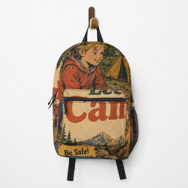 Item preview, lets go camping designed and sold by lindabattle.
