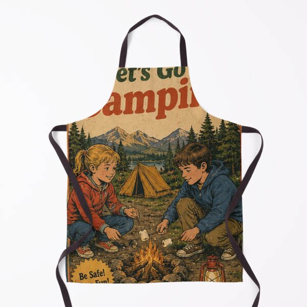 Item preview, lets go camping designed and sold by lindabattle.