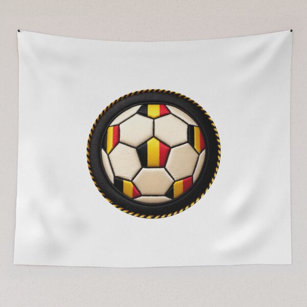Item preview, Belgium World Cup Football Patch designed and sold by Colorlessandco.